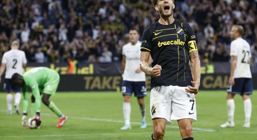 2-1-es vereséget szenvedett Svédországban a győri ETO FC