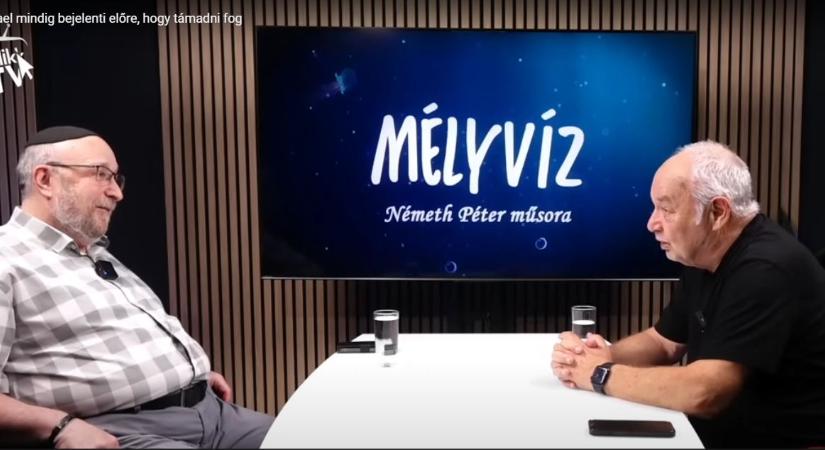 Országos főrabbi: A Hamasz a civil lakosságot pajzsként használja