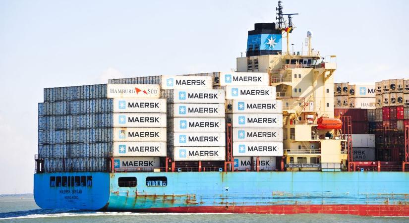Vámháború? A konténerkirály köszöni, jól van: forgalom- és bevételnövekedést jósol a Maersk