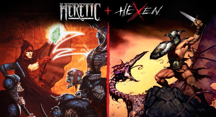 Két igazi legenda tért vissza, a QuakeConon jelentették be, hogy egy csomagban megjelent a Heretic  Hexen