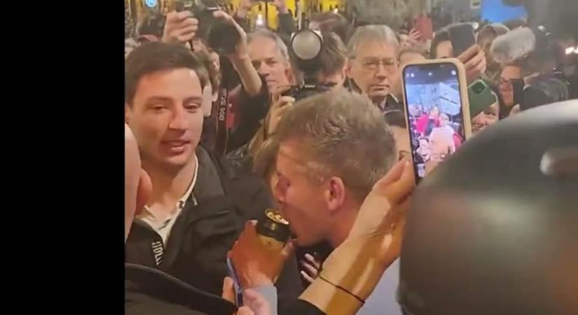 A két ripacs, Zelenszkij és Magyar Péter egy videóban
