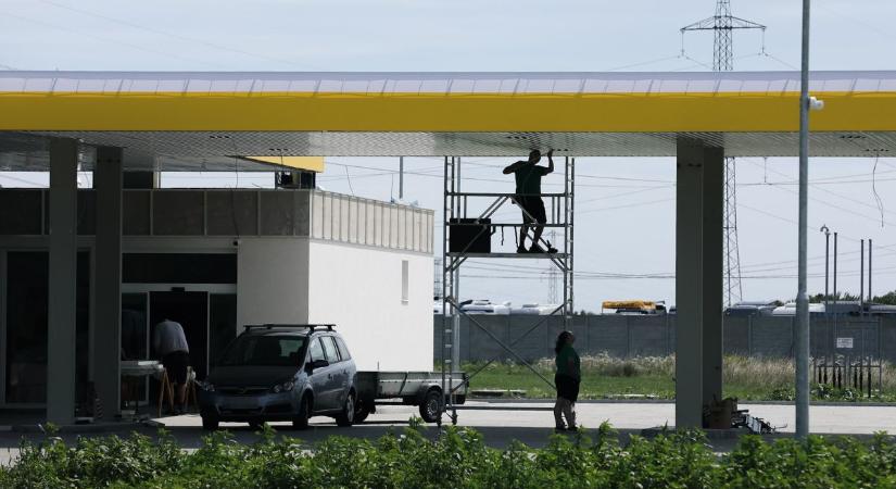 Benzinkút épül Győr mellett, az egyik legolcsóbb lesz