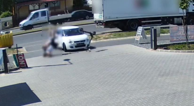 Videókon mutatja be a rendőrség, miért életveszélyes a szabályszegés rollerrel