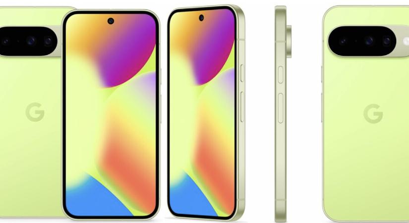 A Pixel 10 minden színben és oldalról