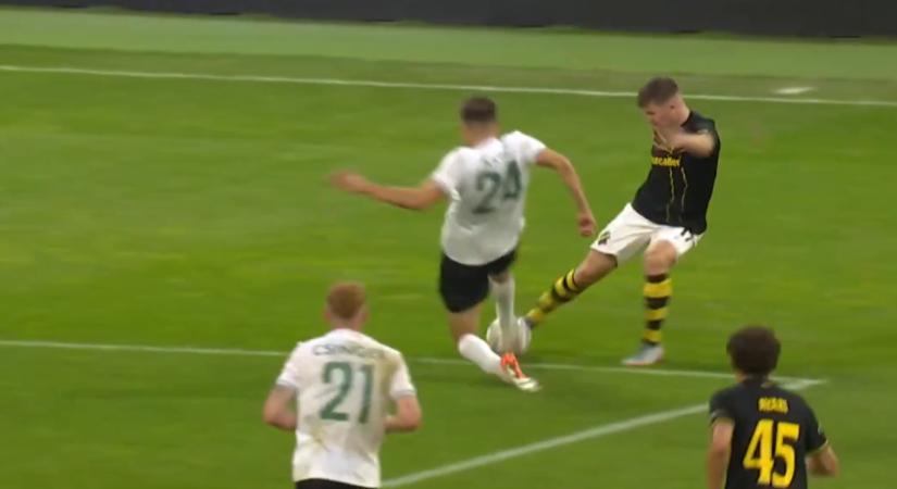 Kiakadtak a svédek az ETO hátvédjének becsúszása miatt