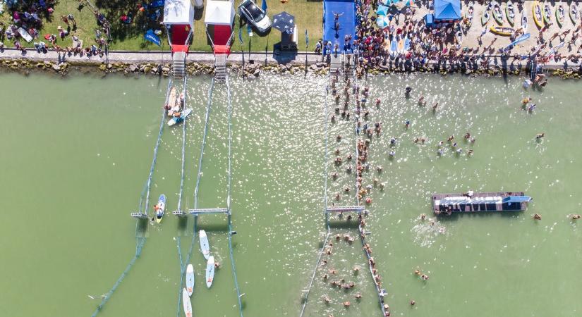 Roham a szabad helyekért a 43. Lidl Balaton-átúszás nevezési felületén