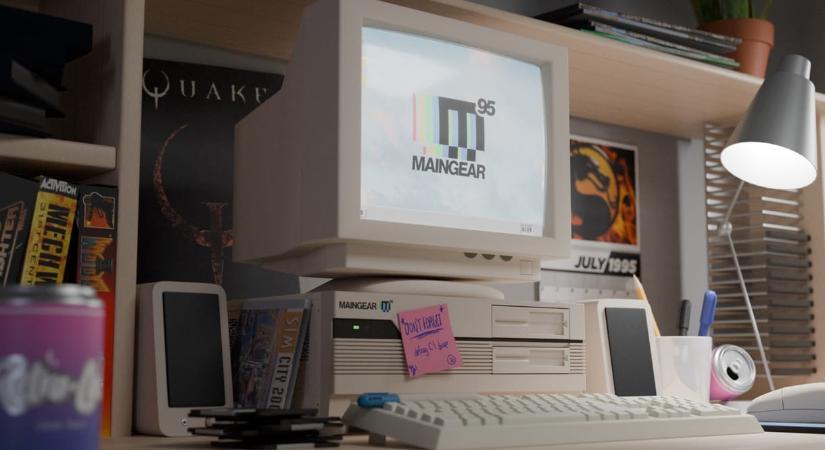 1995 legszebb PC-s emlékeit idézi fel ez a 2025-ös számítógép
