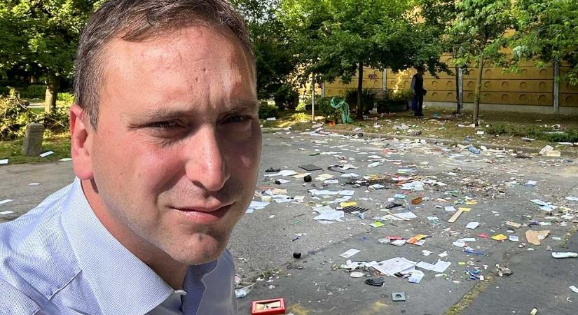 Nem szedi össze a szemetet a MOHU lomtalanítás után, Őrsi Gergely a székházuk elé vitetné a hulladékot