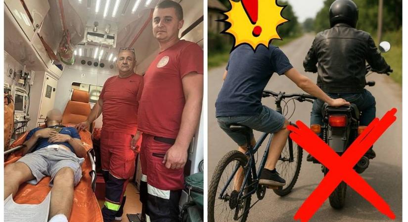 Súlyosan megsérült egy tinédzser biciklizés közben a Beregszászi járásban