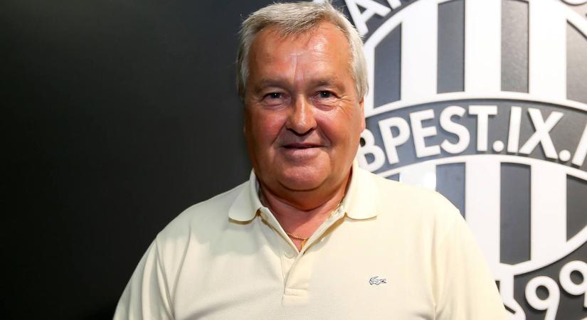 Intenzív osztályon ápolják a Ferencváros legendáját