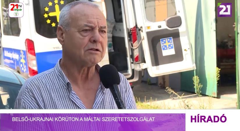 Belső-ukrajnai körúton a Máltai Szeretetszolgálat (videó)