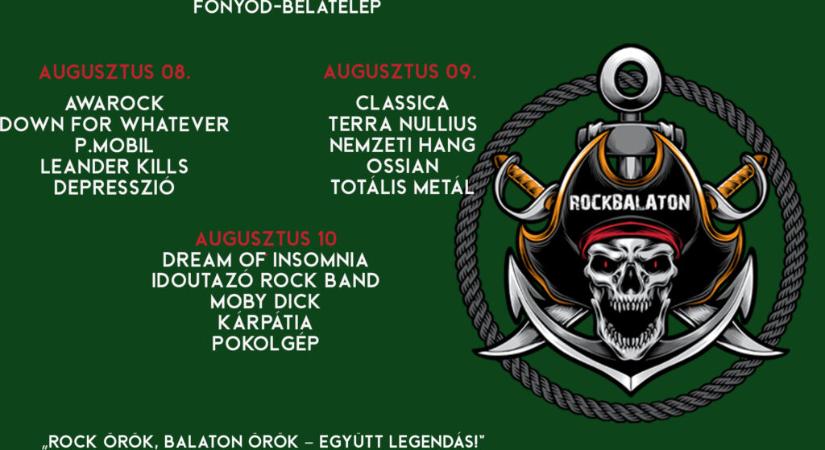 Startol a RockBalaton Fesztivál – 3 napig tart Fonyódon