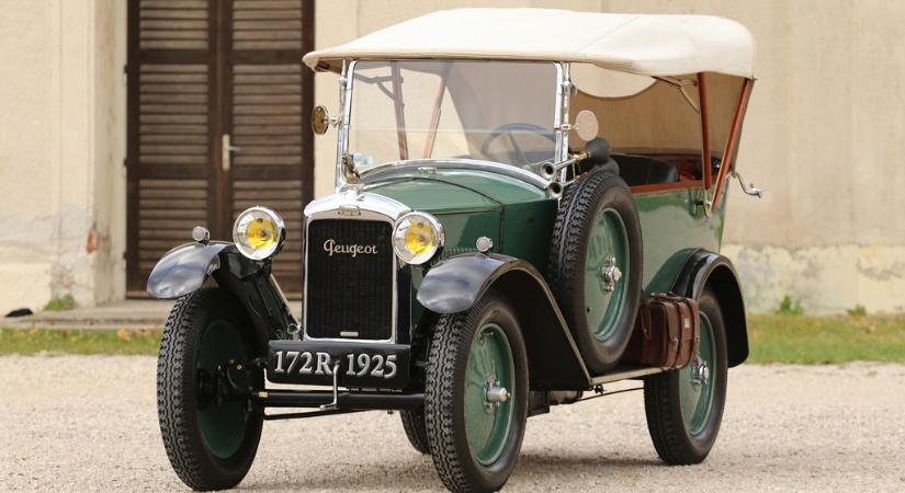Időutazás négy keréken: százéves Peugeot 172R kabrió