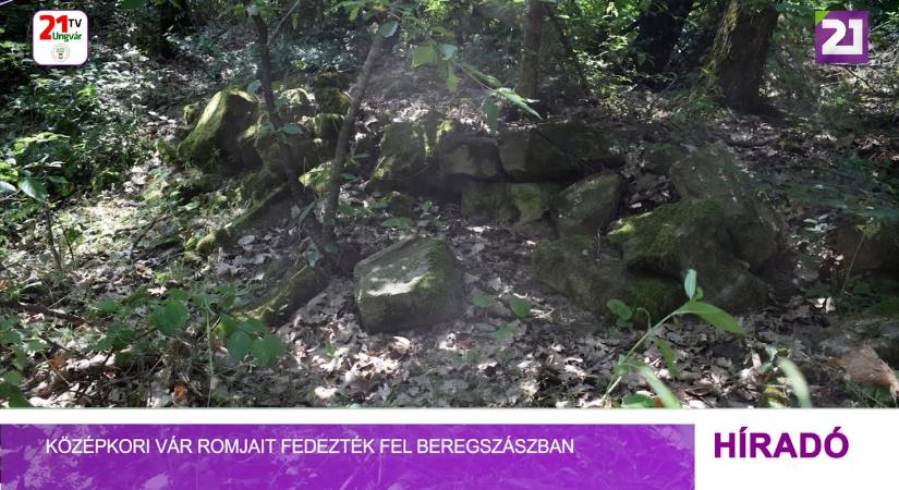 Középkori vár romjait fedezték fel Beregszászban (videó)