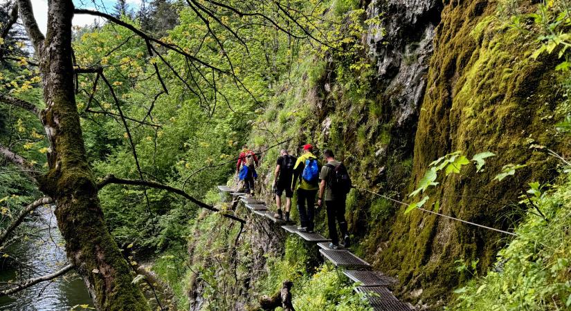 Kalandtúra a Szlovák Paradicsomban, a Hernád-áttörés izgalmas útvonalán