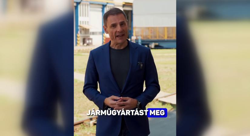 Tuzson Bence: a dunakeszi vasúti járműgyártást meg kell menteni!  videó