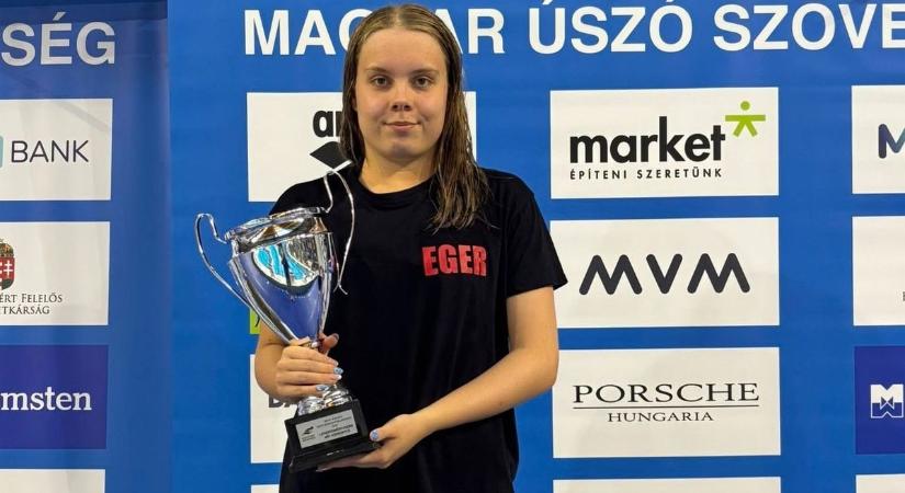 Egri Úszó Klub: a 16 éves Szabó Lilla is ott van a junior vb-csapatban