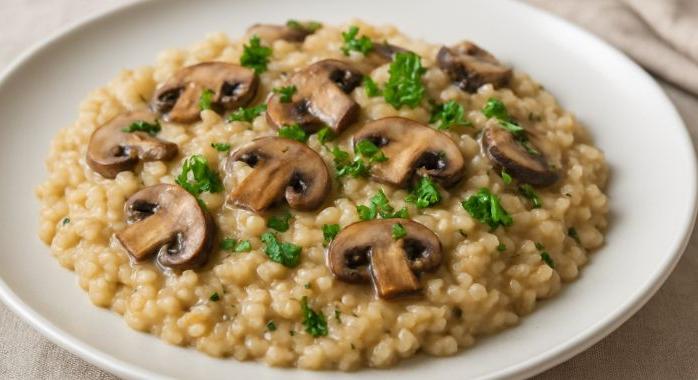 Krémes gombás risotto – igazi éttermi élmény otthon
