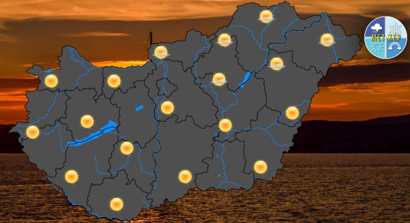Ismét erősödik a kánikula, 35 fok felett is lehet