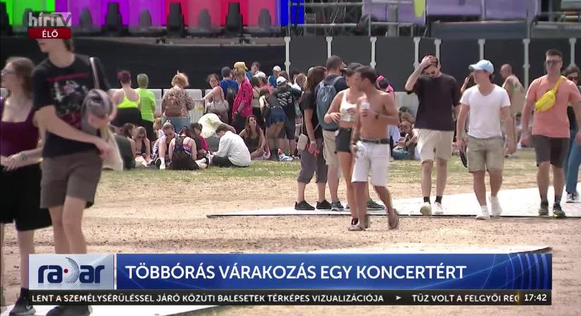 Radar - Többórás várakozás egy koncerttért  videó