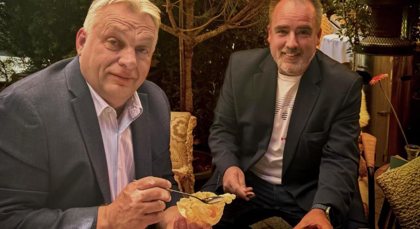 Most már kvittek vagyunk - Orbán Viktor Török Gáborral fagyizott