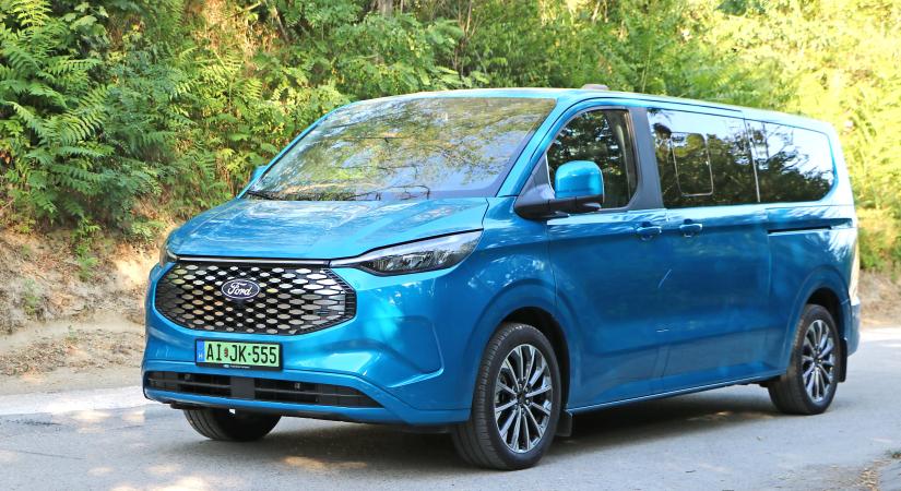 Mindent tud az elektromos Ford kisbusz kivéve egy fontos dolgot