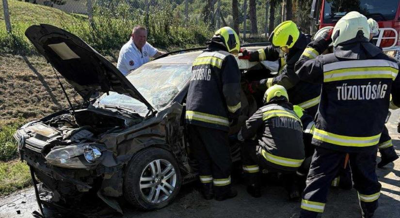 Baleset történt Gelsesziget és Újudvar között