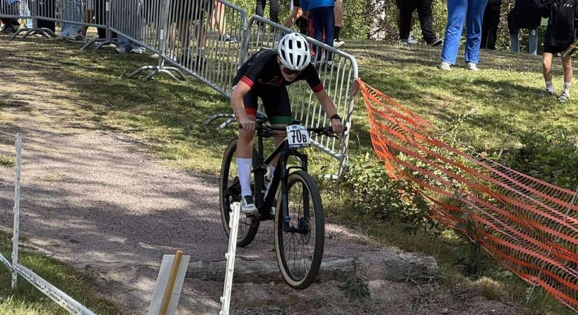 Bruchner Máté (ZKSE) tizedik az ifjúsági mountain bike Európa-bajnokságon