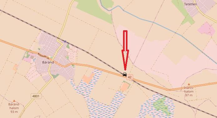 Kukoricásba borult egy autó Hajdú-Biharban