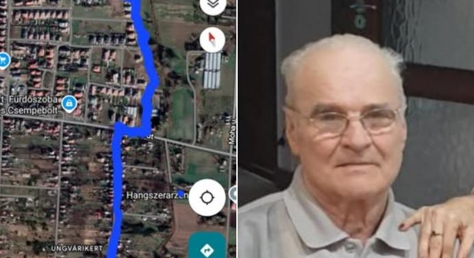 Nagy erőkkel keresnek egy idős, beteg férfit Debrecenben