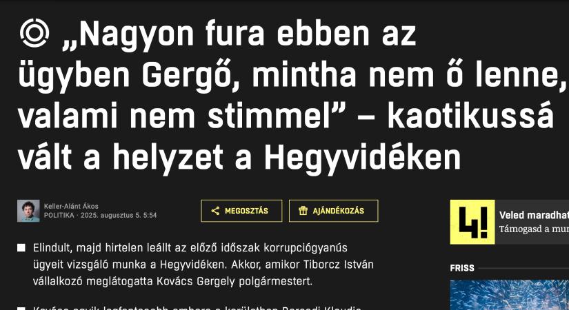 Tűzfalcsoport: A 444 megkezdte a Kutya Párt kivégzését
