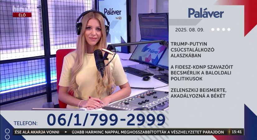 Paláver: Zelenszkij beismerte, akadályozná a békét  videó