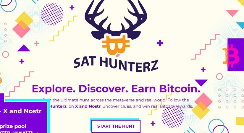 12 szó és Tied lehet a Bitcoin: elindult a Sat Hunterz nyereményjáték – 30 millió forint ütheti a markod