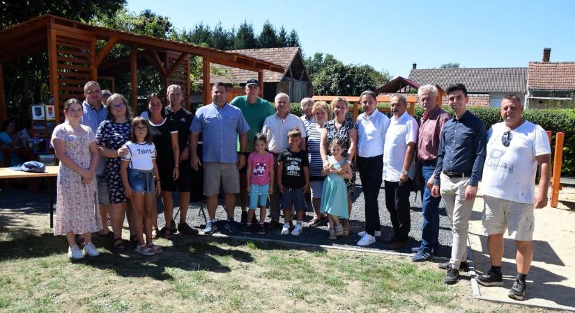 Idegenforgalmi célokat is szolgál, de főként közösségi hely a zalai település új létesítménye (galéria)