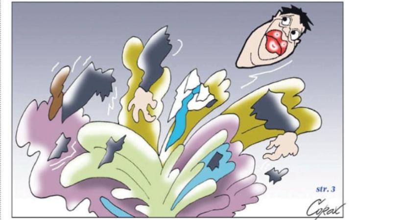 Az elnök tanácsadója elítélte a napilap címoldalán megjelent karikatúrát