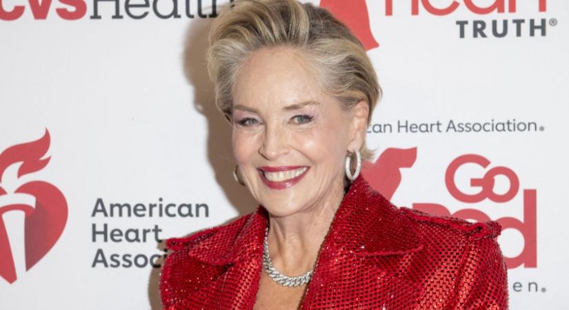 Sharon Stone gyönyörű titka: így lesz a tévé-állvány az előszoba éke