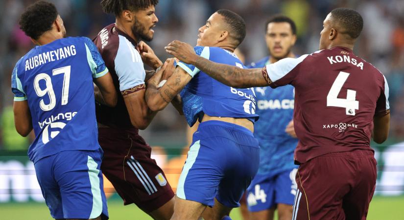 Forrtak az indulatok Marseille-ben: Mings és Greenwood feszült egymásnak