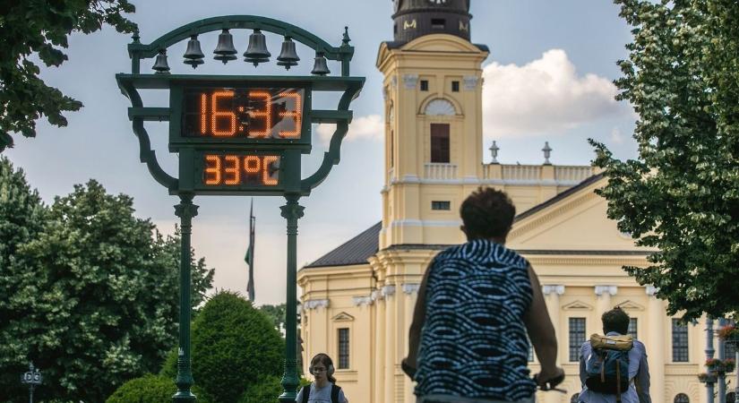 Megdőlhet a napi melegrekord? Brutális hőség lesz Hajdú-Biharban!