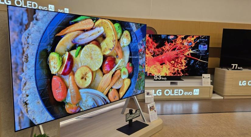 Az LG a mesterséges intelligencia segítségével forradalmasította az OLED gyártást