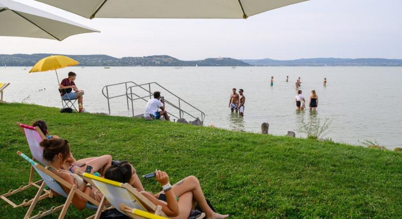 Van, ahol már csaknem 26 fokos a Balaton