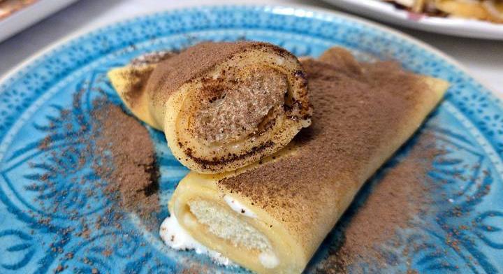 Ellenállhatatlan tiramisu-palacsinta: olasz desszert magyar köntösben