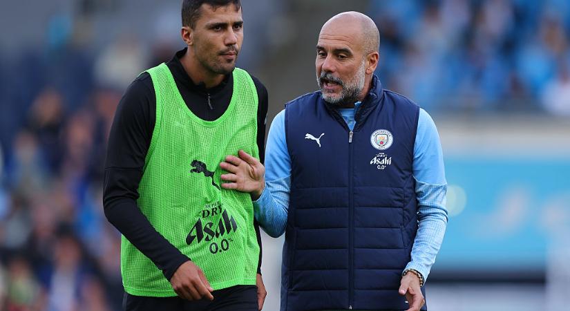 Guardiola elmondta, hogy mikor térhet vissza sérüléséből Rodri