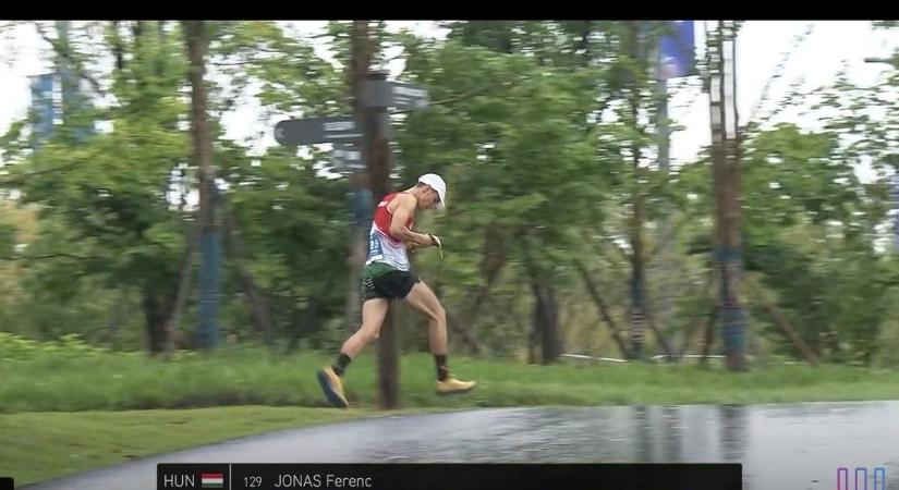 A hőséggel megvívott csata után ismét rajthoz állt Kínában a szegedi versenyző