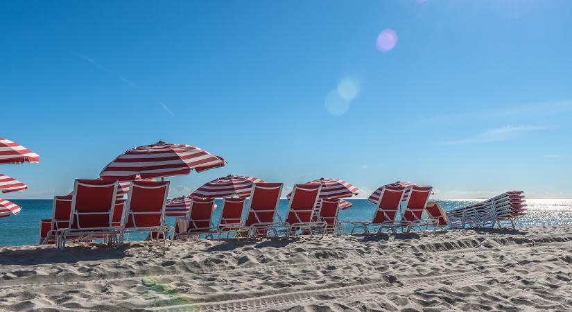 Kong az ürességtől a magyarok egyik kedvenc nyaralóhelye, sok strand teljesen kihalt