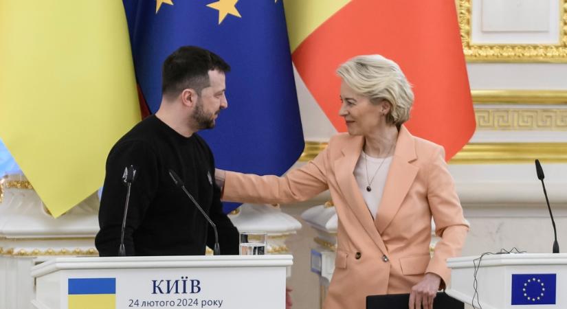 Ursula von der Leyen az igazságos és tartós béke mottójával üzent Donald Trumpnak