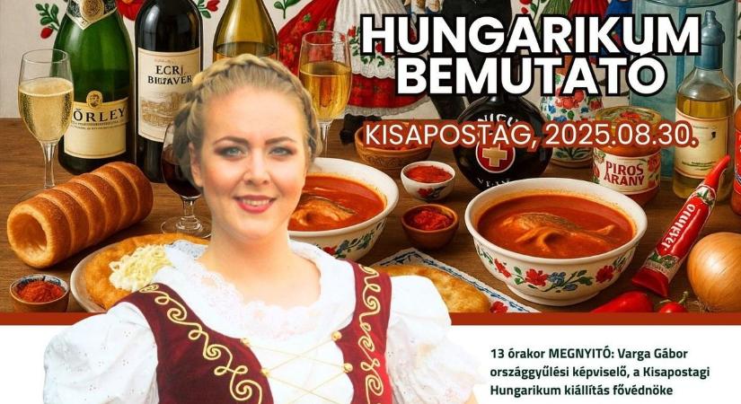 Hungarikum-kiállítás lesz Kisapostagon