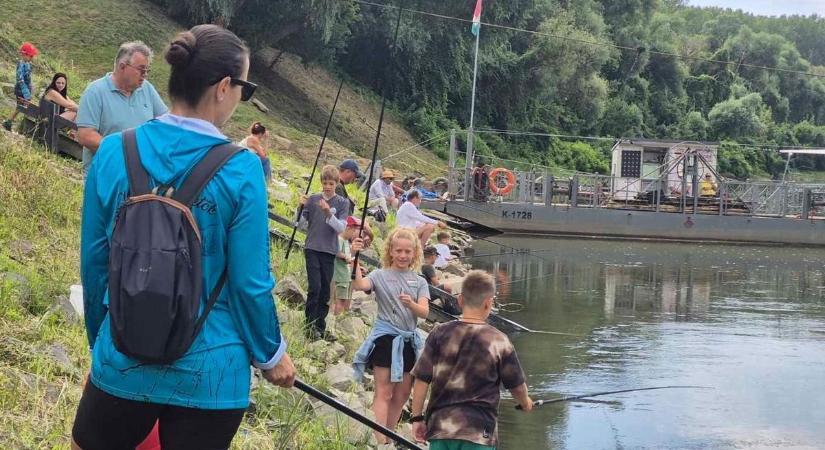 Nem volt pácban senki sem, amikor folyóvízi pergető horgászversenyt rendeztek