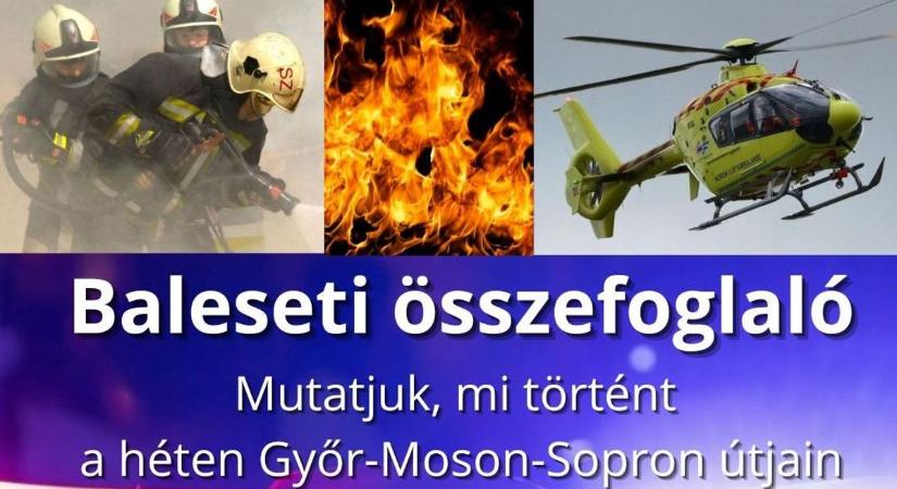 Gönyűi késelés, lebukott rollertolvaj, vasúti baleset - Többen sérültek meg, kerültek kórházba a héten