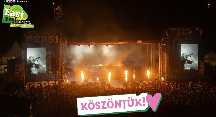 Hírek érkeztek a mezőtúri East Fest háza tájáról: örömteli fejleményről számoltak be a szervezők