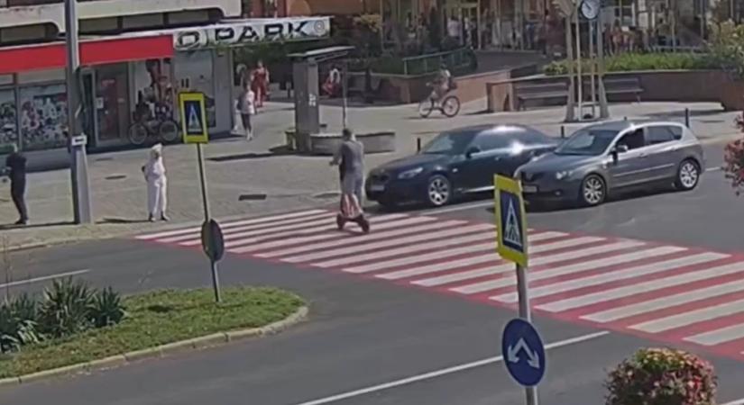 Kegyetlen rolleres gázolások több hazai zebrán, a rendőrség videón mutatja meg